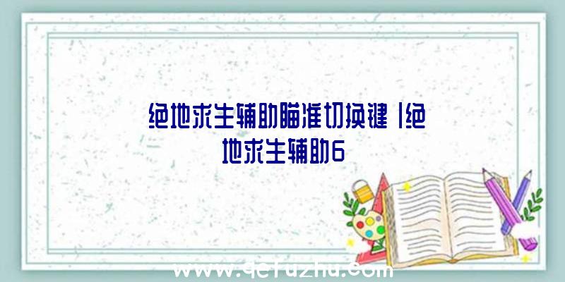 「绝地求生辅助瞄准切换键」|绝地求生辅助6